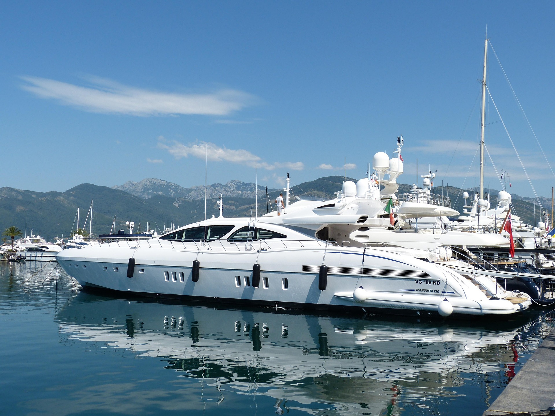 Superyacht interior